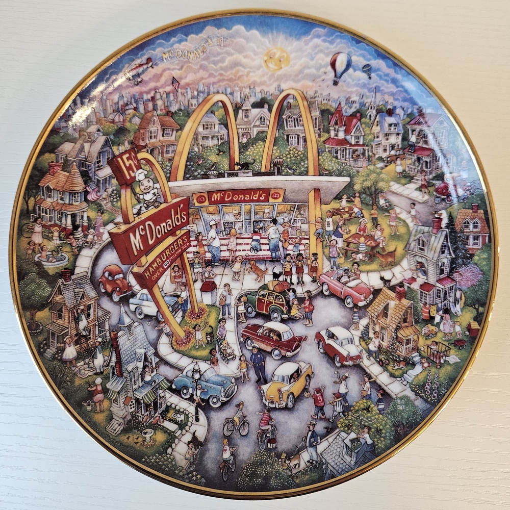 McDonald's Collectible Plate